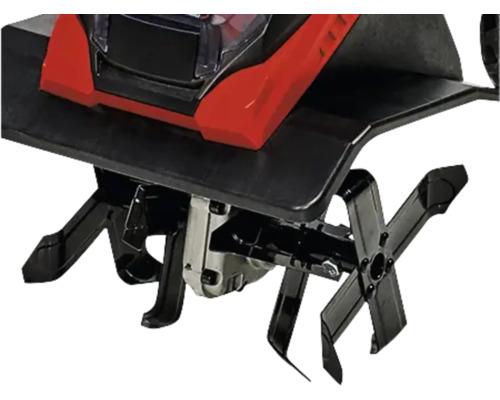 Imagine detaliată a unei motosăpătoare cu cuțite pentru plantare