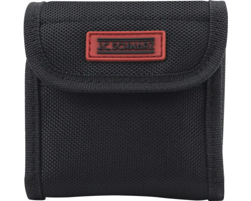 Geantă de scule neagră cu logo J.C. Schwarz