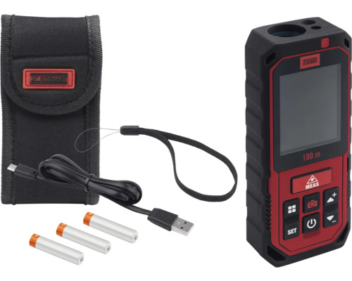 AIMLASER フルセット Telemetru laser JC Schwarz 100m cu cameră, IP65, incl. | HORNBACH