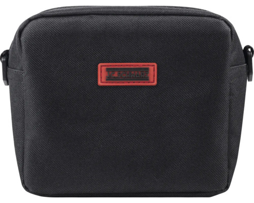 Geantă de scule neagră cu logo J. F. Schwarz