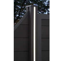 Stâlp de gard cu iluminare LED integrată