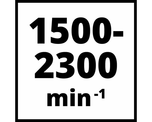 1500 până la 2300 de rotații pe minut