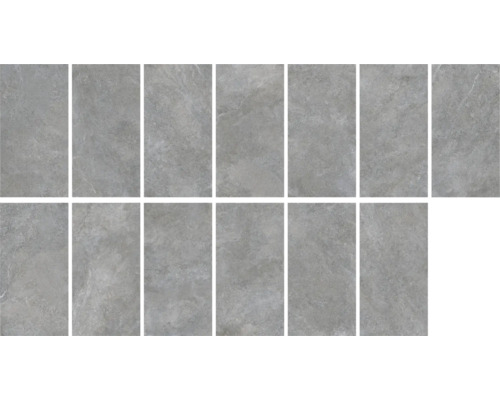 Plăci cu aspect de piatră, culoare gri