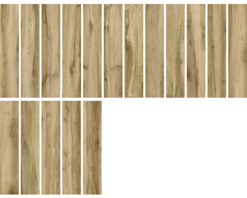 Plăci ceramice cu aspect de lemn pentru interior