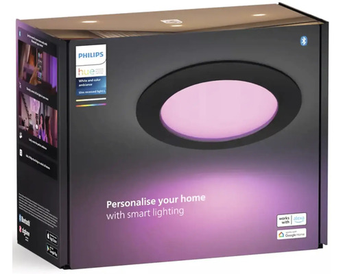 Ambalajul spotului încastrat Philips Hue White and Color Ambiance Slim L