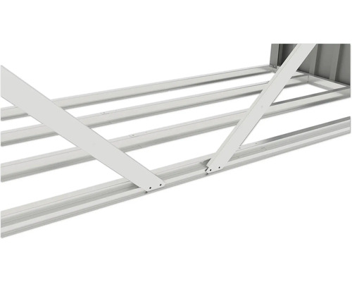 Structura metalica a cadrului pentru o casuta de gradina