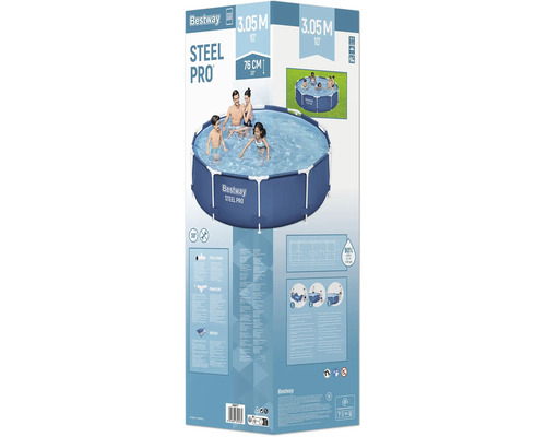 Ambalaj piscină Bestway Steel Pro 3,05 metri