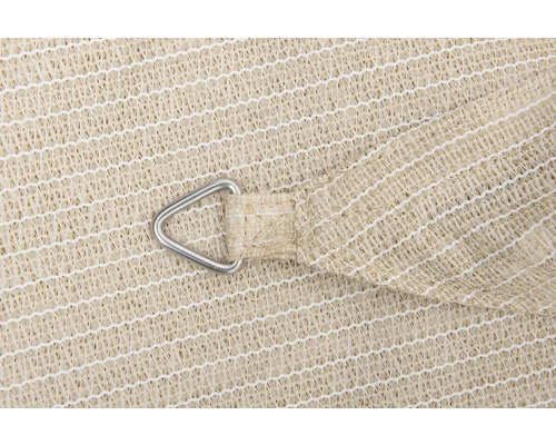 Prim-plan cu o pânză de umbrire cu inel D pentru fixare