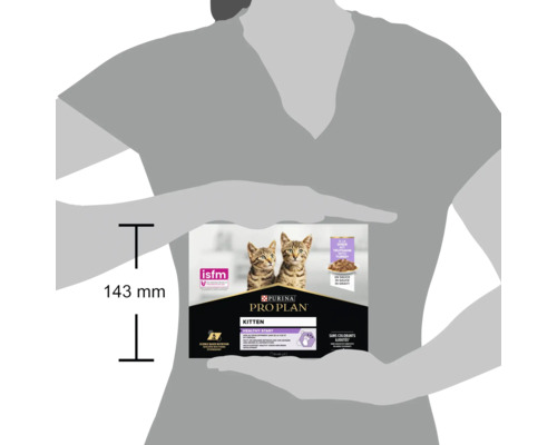 Purina Pro Plan hrană pentru pisici Kitten Healthy Start cu curcan în sos