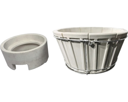 Cuptor din piatră, cupolă și partea inferioară din beton