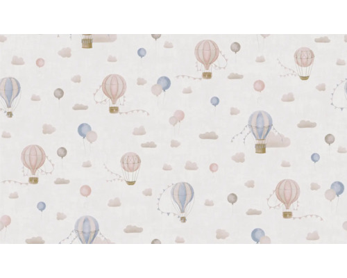 Tapet cu model de baloane și nori