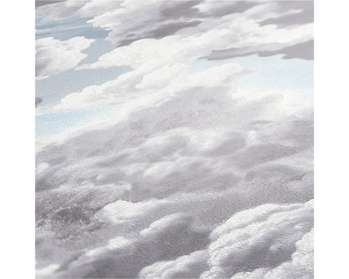 Prim-plan cu tapet cu model de nori