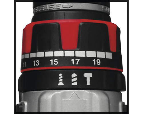 Prim-plan inel de reglare a cuplului unui burghiu