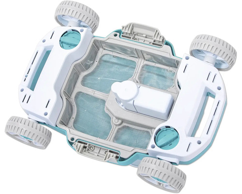 Robot de curățare a piscinei cu filtru și roți