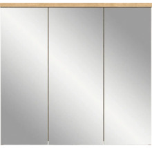 Dulap cu oglindă cu trei uși pentru baie