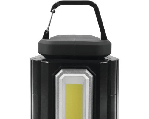 Lumină de lucru neagră cu mâner