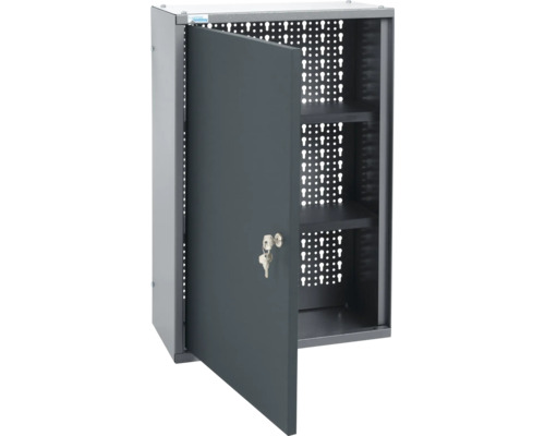 Dulap pentru scule cu ușă deschisă și două chei