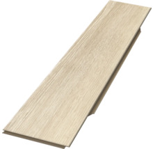 Placă individuală de laminat deschis la culoare cu structură de lemn