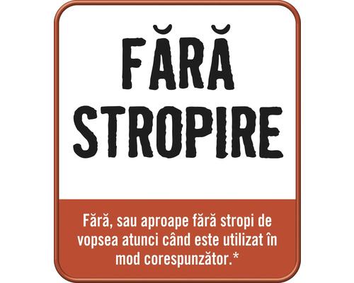 Simbol pentru aplicare vopsea fără stropire