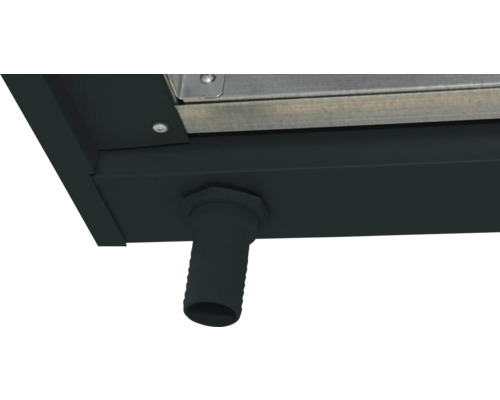 Racord de scurgere a unei căzi de zinc