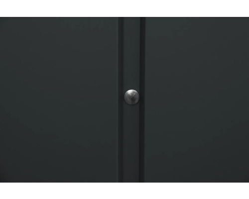 Uși dulap închise cu mâner rotund