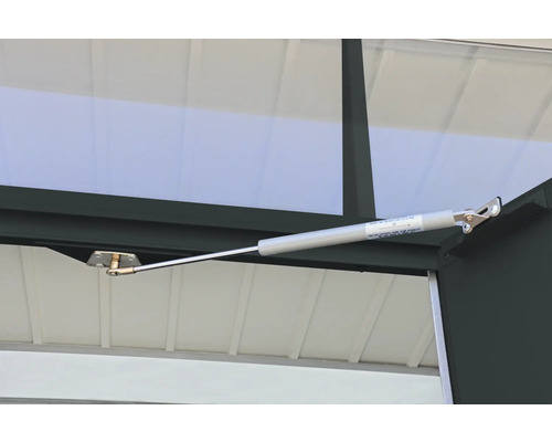 Vizualizare detaliată a unui deschizător de ferestre