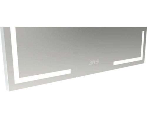 Oglindă dreptunghiulară cu iluminare cu leduri