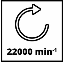 Simbol 22000 rotații pe minut