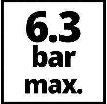 Simbol pentru presiune maximă de 6,3 bari