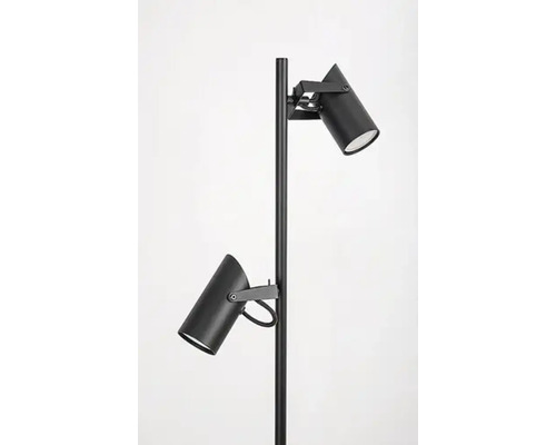 Lampă de podea cu două reflectoare