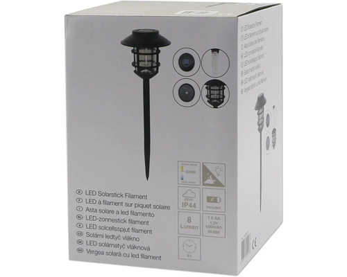 Ambalaj vergea solară cu LED filament