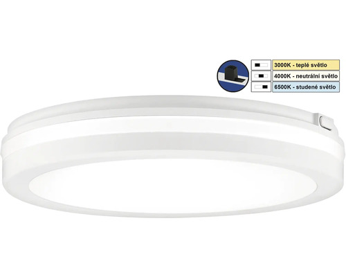 Plafonieră LED rotundă cu temperatură de culoare reglabilă