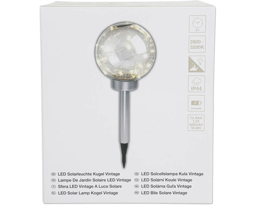 LED Bile Solare Vintage