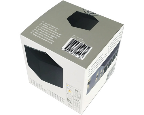 Ambalajul unei lămpi solare de perete cu LED