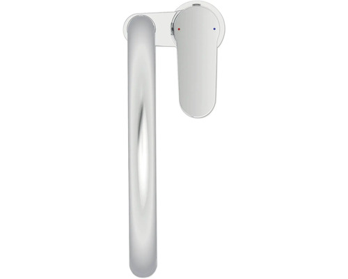 Baterie de lavoar din metal cu o singură manetă