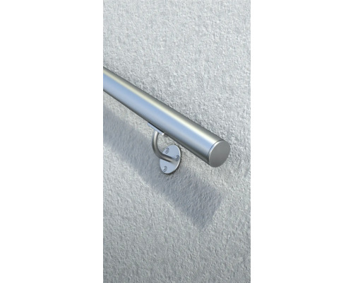 Balustradă metalică montată pe perete