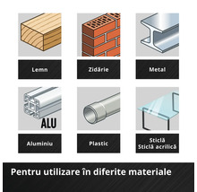 Set biți Einhell M-CASE, 33 piese