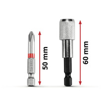 Set biți Einhell M-CASE, 33 piese
