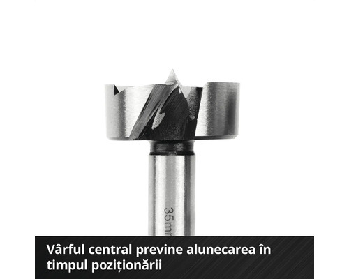 Burghiu Forstner pentru lemn cu diametrul de 35 mm