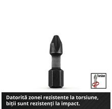 Bit de șurubelniță cu zonă de torsiune