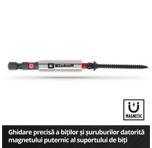 Set 39 biți/biți de impact/burghie Einhell M-CASE LS, 39 piese