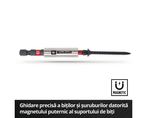 Logo Einhell Suport pentru biți cu șurub