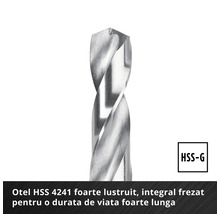 Burghiu metal HSS-G