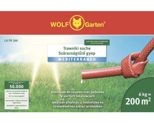 Sigla Wolf Garten, pachet de semințe de gazon LU-TR 200 pentru locații uscate