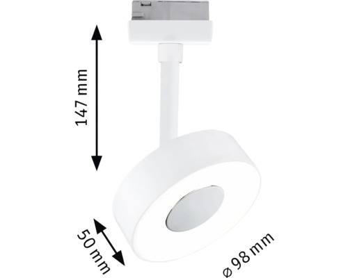 Plafonieră LED albă cu dimensiuni
