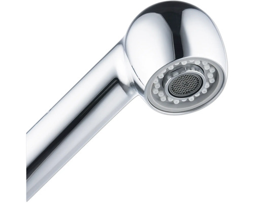 Gură de robinet cromată