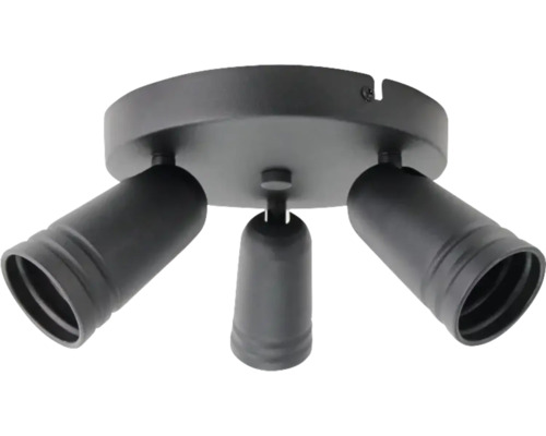 Lumină de plafon cu trei spoturi