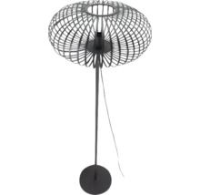 Lampă de podea cu abajur rotund din lamele metalice