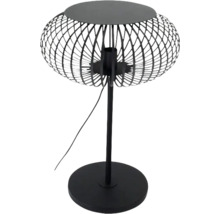 Lampă decorativă de podea cu abajur cu lamele metalice