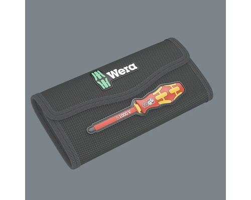 Geantă de scule cu logo Wera și șurubelniță